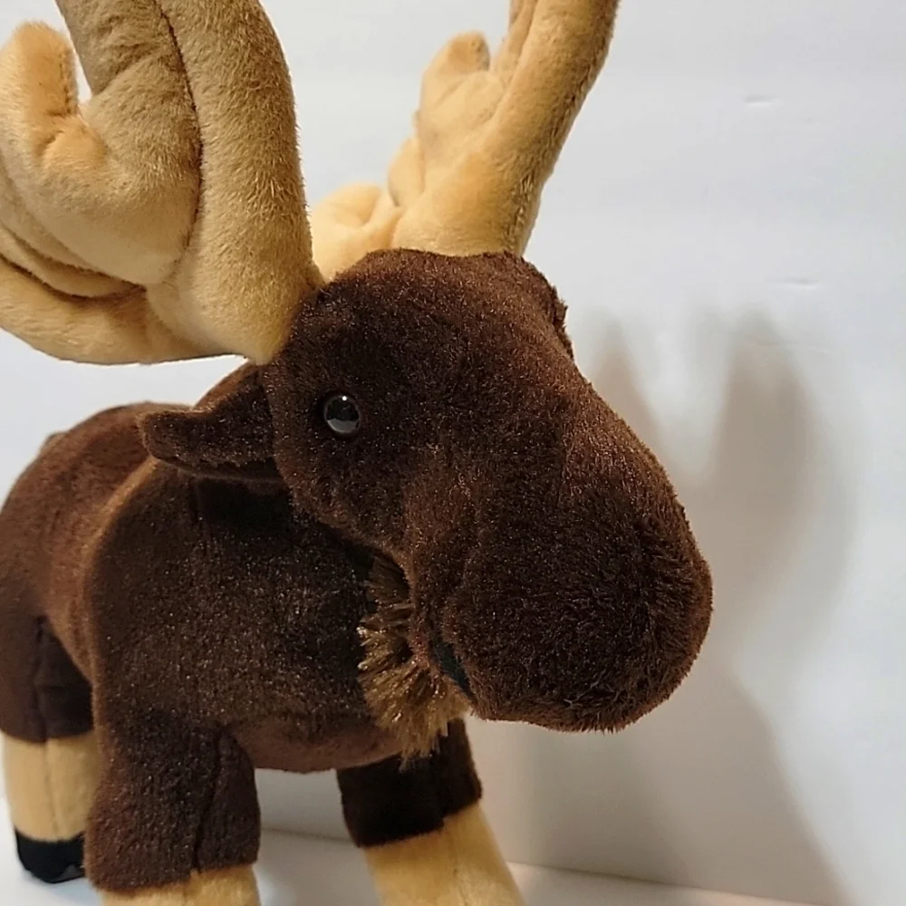 WILD Republic Moose Stuffed Animal Toy, 14